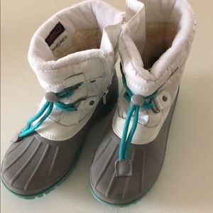 Girls Cat & Jack Snow Boots EUC